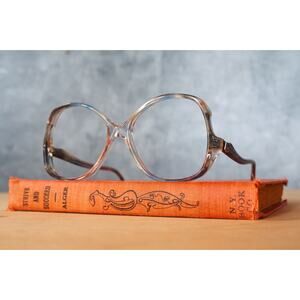 Vintage 1970s Eyeglasses NOS by Viva Optical Hong Kong Disco Retro Multicolor